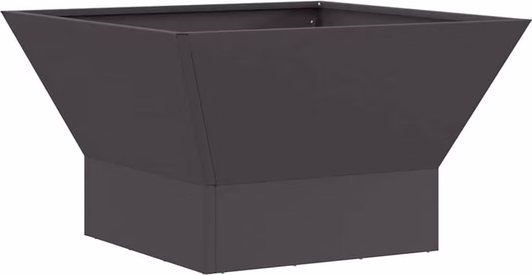 Focolare Nero 60 x 60 x 35 cm Acciaio