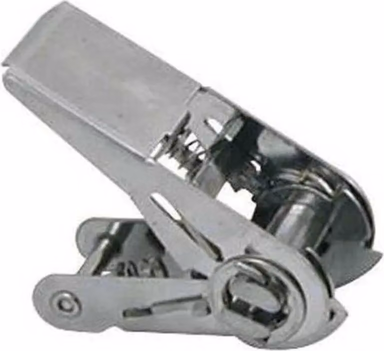 Cricchetto in acciaio inox Euromarine argento 25 mm argento 25 mm