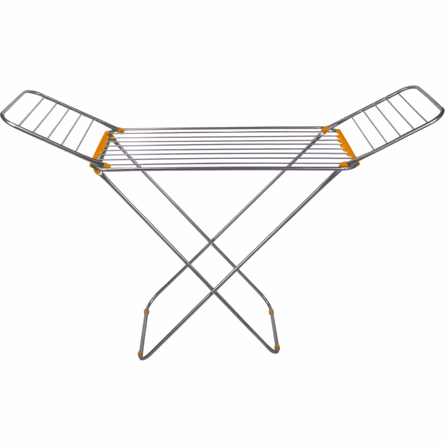Stendibiancheria da pavimento pieghevole Vestiamo Casa in acciaio con 18 metri di stenditura, L: 175 cm, H: 110 cm, P: 55 cm – 1