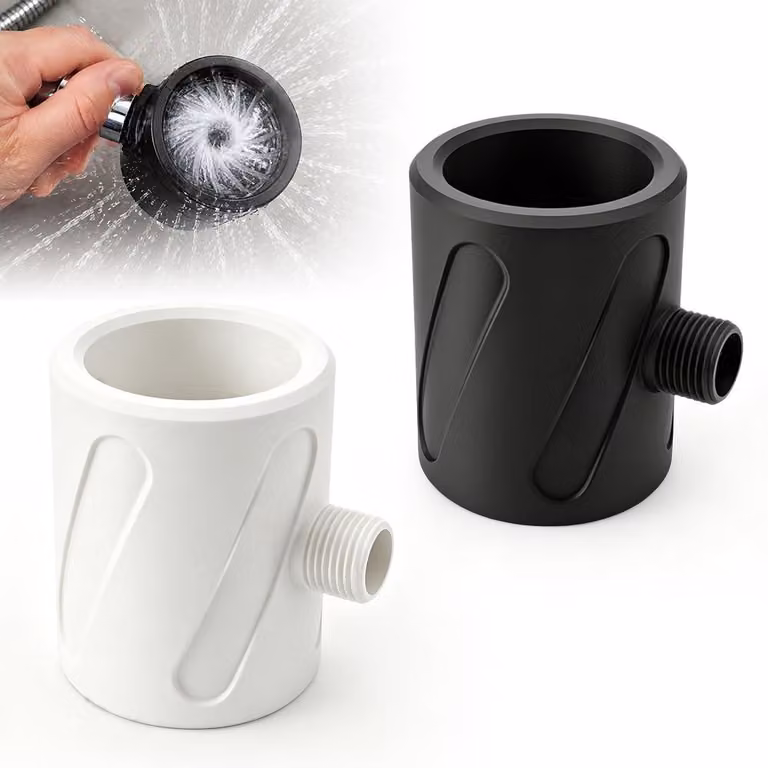 Set di 2 soffioni doccia ad alta pressione