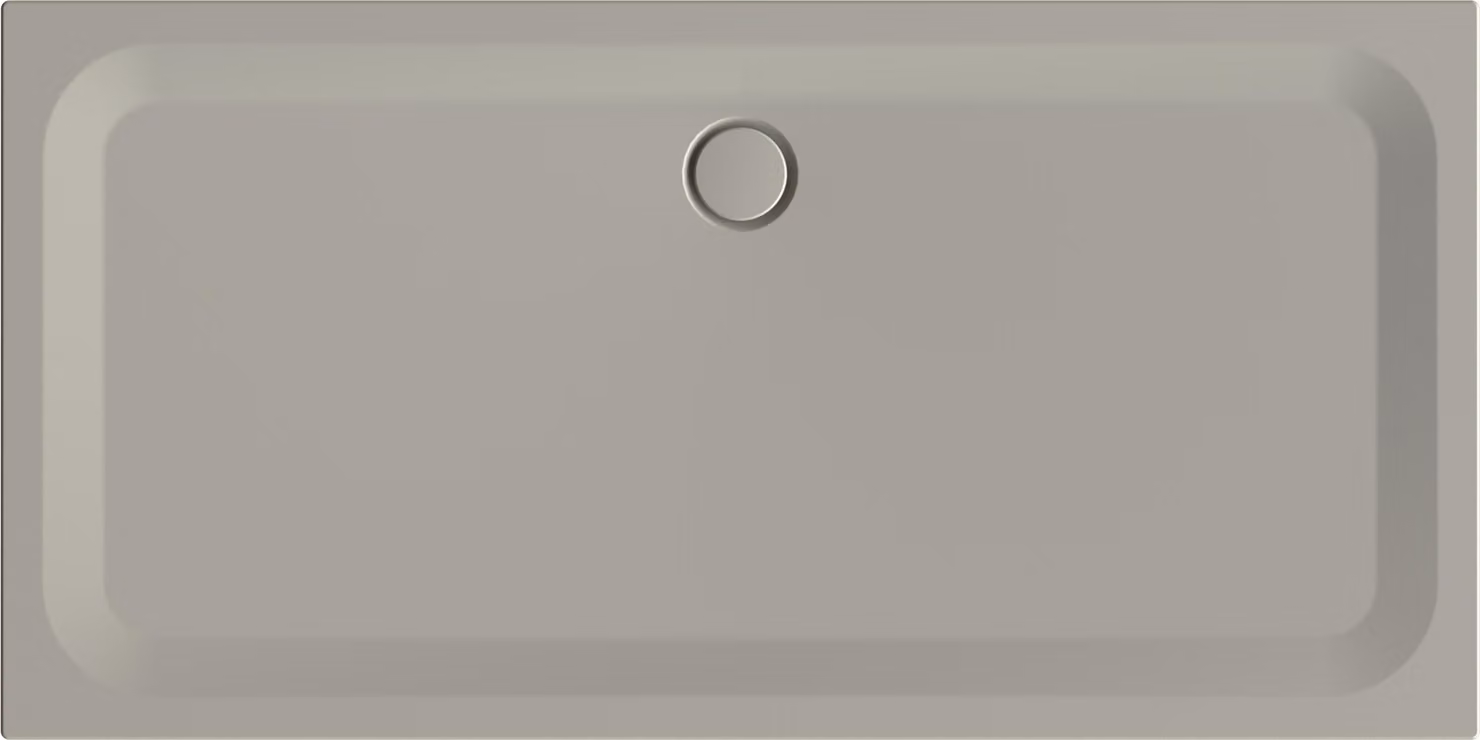 Receveur de douche rectangulaire BetteUltra avec support de baignoire minimum, 1800x900x35mm, 5982-416T1, 5982-416T1