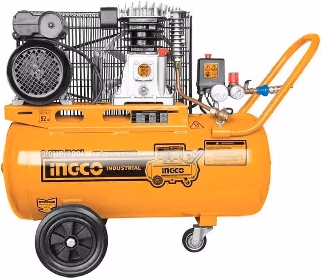 Compressore ad aria INGCO arancione da 100 l