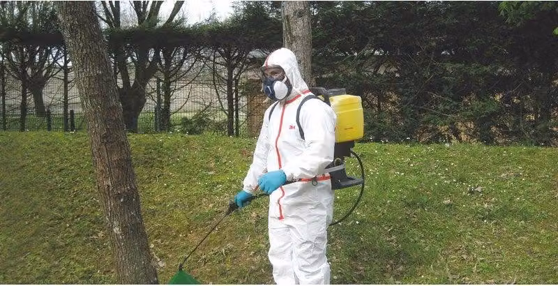 Tuta fitosanitaria 3M, bianca, taglia XL