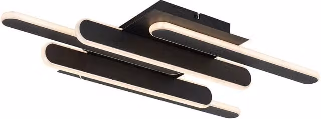 Plafoniera LED Sindri Rabalux moderna nera 36W 1900 lumen
