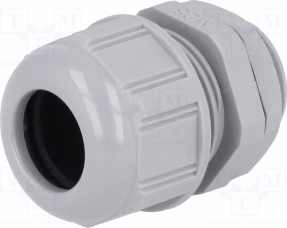 1 x Raccordo per cavo, grigio scuro, codice 93600-0358, 7000.7824.5, filettatura M25, grado di protezione IP68, materiale: [specificare il materiale]