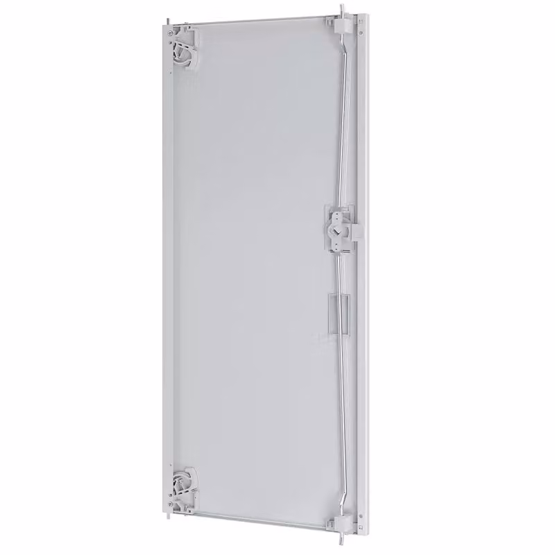 Porta di ricambio per involucro ABN R BH4 FB1 con inserto di chiusura IP44, porta destra per involucro a 3 scomparti ABNRY104T10
