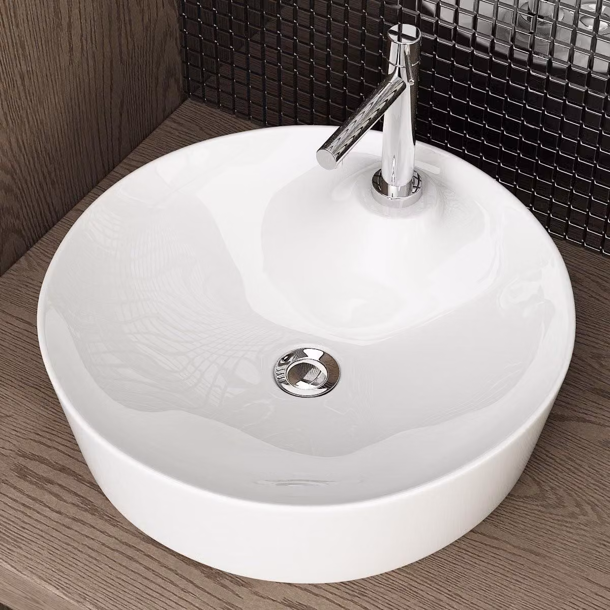 Lavabo da bagno in Vetroceramica dal design intramontabile