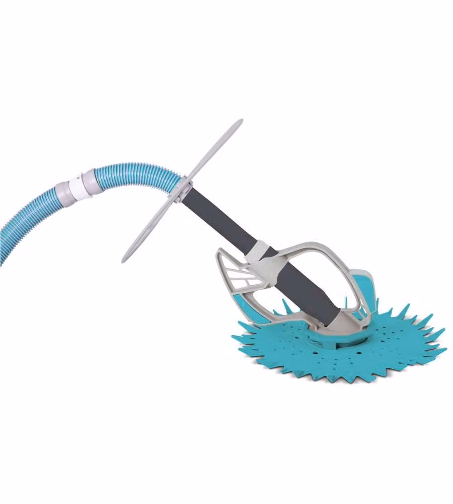 Pulitore automatico a suzione Kokido Butterfly multicolore per piscine interrate e fuori terra con tubo in fibra di vetro da 10,4 m – 1