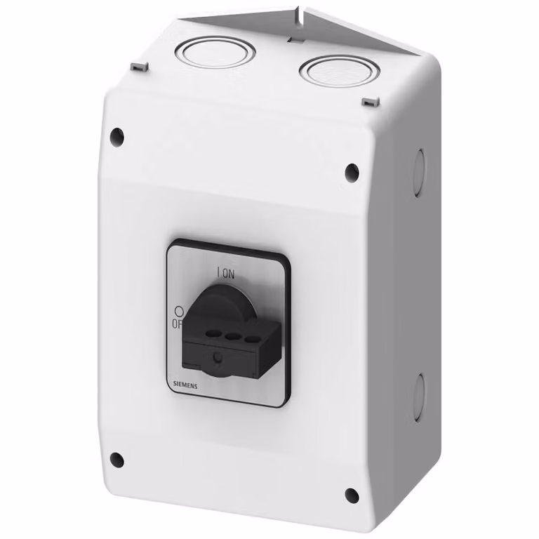 Interruttore sezionatore Siemens SENTRON 3LD in custodia, interruttore di manutenzione e riparazione 3LD21855VD21