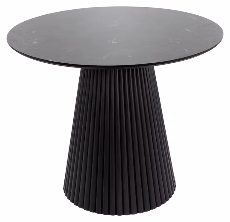 Designer Tavolo da pranzo nero Sala da pranzo moderna Tavoli in legno