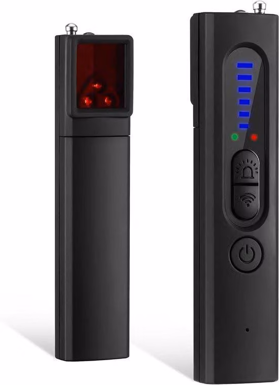 Rilevatore portatile di telecamere spia per uffici e hotel - Rilevatore di segnali RF per GPS - Localizzazione di telecamere e microfoni nascosti - Monitoraggio a distanza - Protezione contro telecamere di sorveglianza e dispositivi di intercettazione