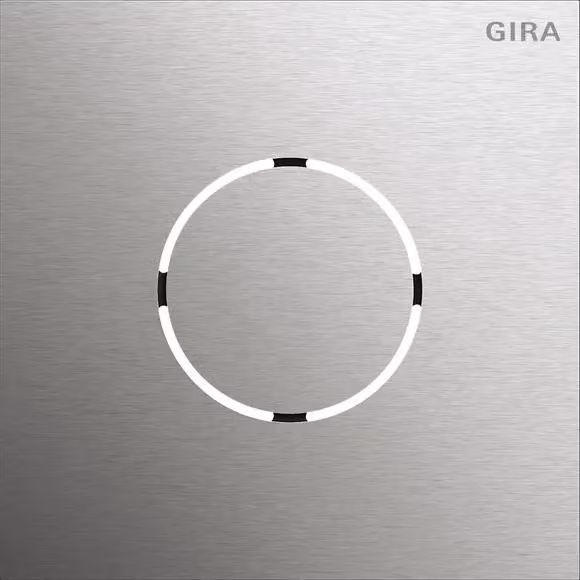 Gira Pannello frontale per modulo vocale Sistema 106 in acciaio inossidabile V4A 5578914