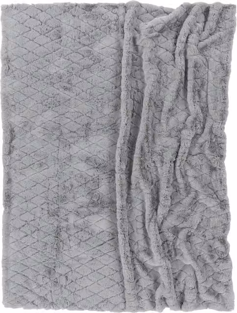 Coperta morbida Arnia grigio  200x240 cm