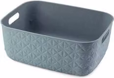 Cesta in plastica Curver SOFTEX Verde acqua L: 38 cm, P: 29 cm, H: 14,5 cm