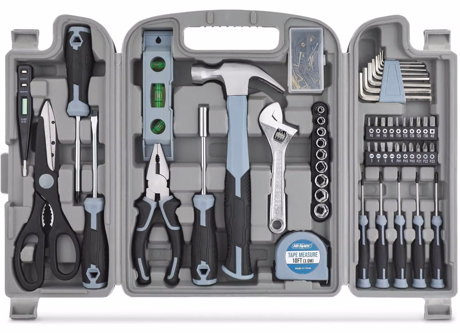 Set di utensili per la casa, il garage e lavori di bricolage
