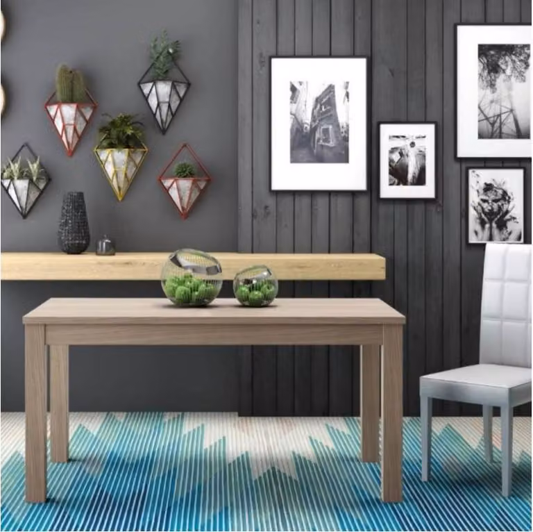 Tavolo 160x90 allungabile a 240 cm Elindo colore olmo