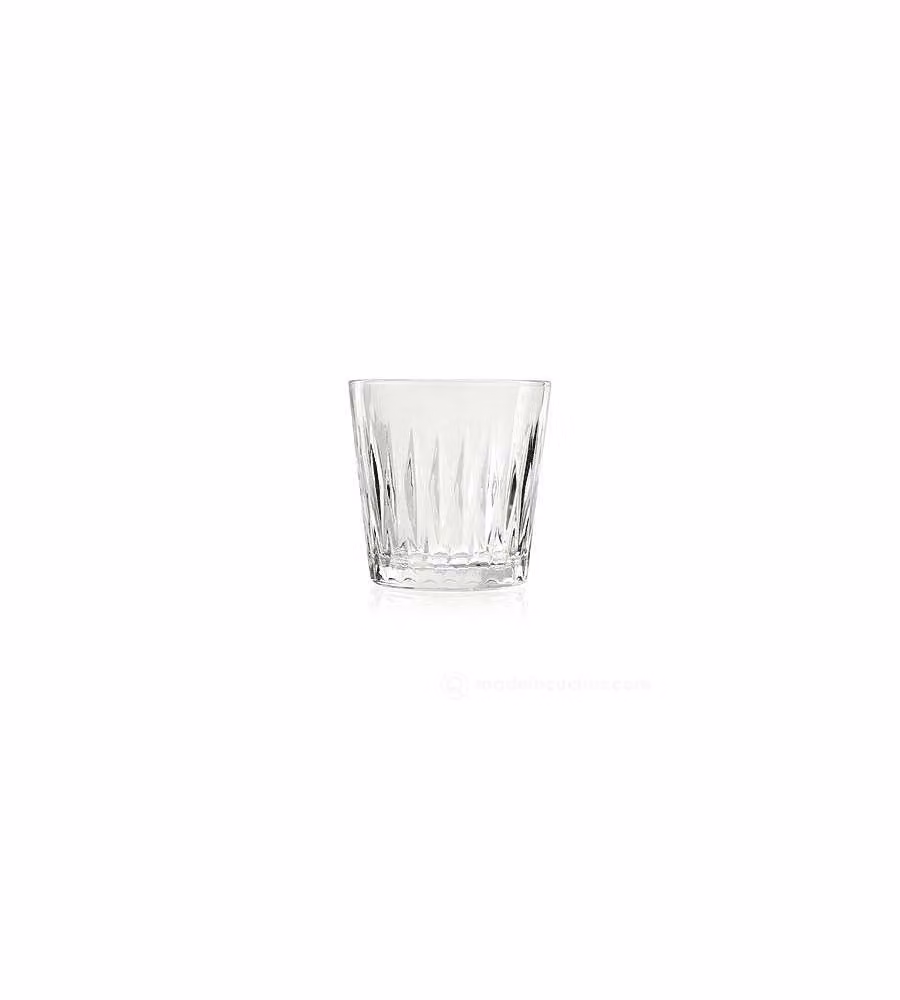 Pasabahce Set 3 Bicchieri Vetro Trasparente Luzia 30 cl Eleganti