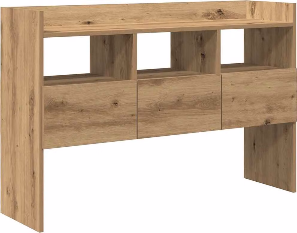 Credenza Rovere Artigianale 105x30x70 cm in Legno Multistrato
