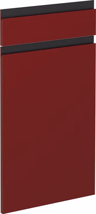 Frontale cucina Vicco R-Line Rosso 39.6 x 70.8 cm frontale del mobile per mobile base con cassetti, Model 39517