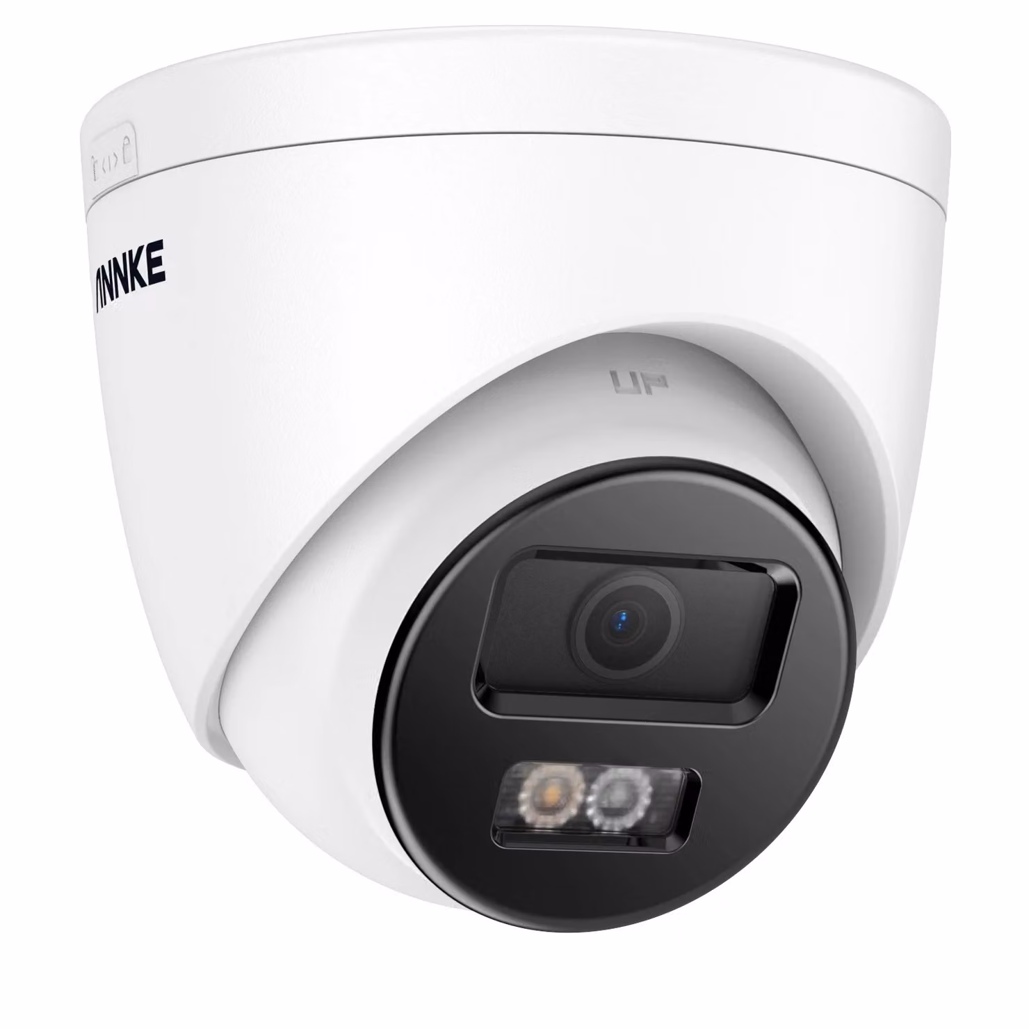 telecamera di sicurezza PoE da 12 MP, rilevamento avanzato del movimento, resistente alle intemperie IP67, 1 pezzo