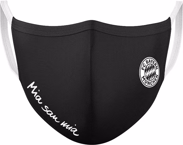 Maschera bocca-naso FC Bayern Monaco nero