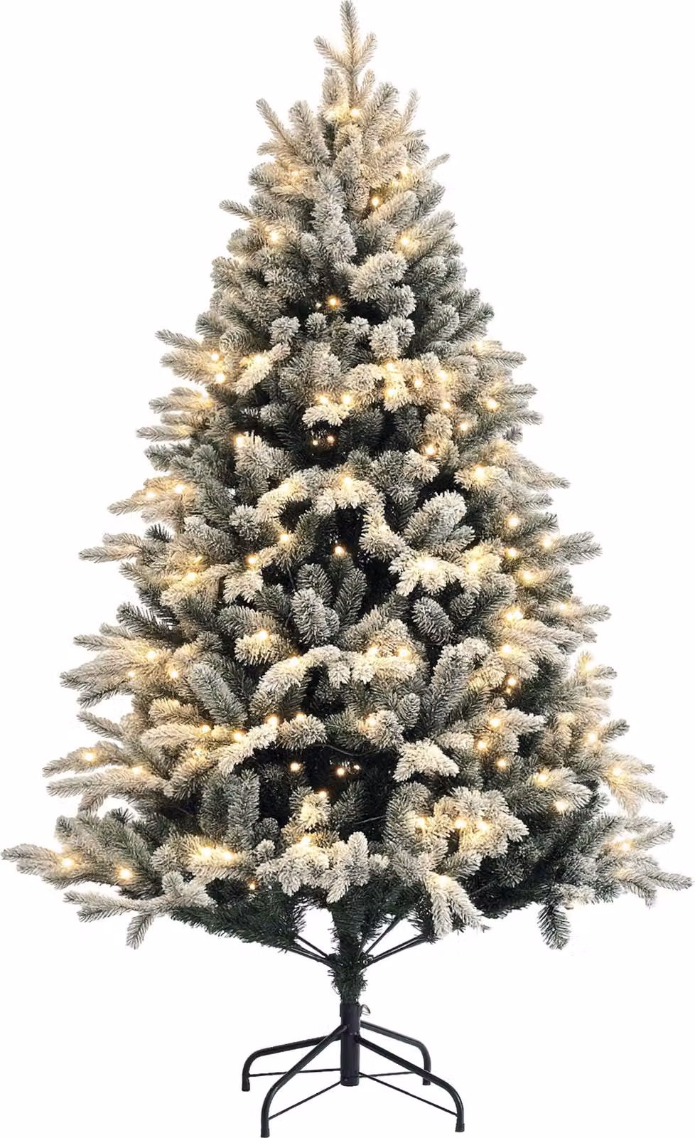 Albero di Natale artificiale HOMCOM, 180 cm, con 793 rami, verde