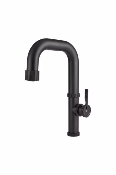 NABER 5011276 Miscelatore monocomando RAW nero opaco, alta pressione