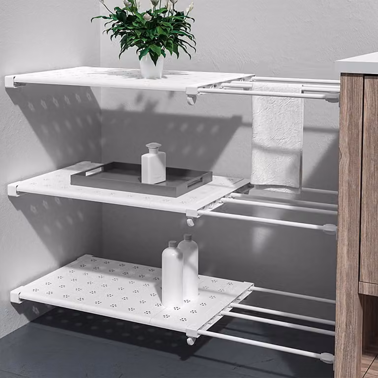 Omgoods - Scaffali regolabili per armadi e cucine