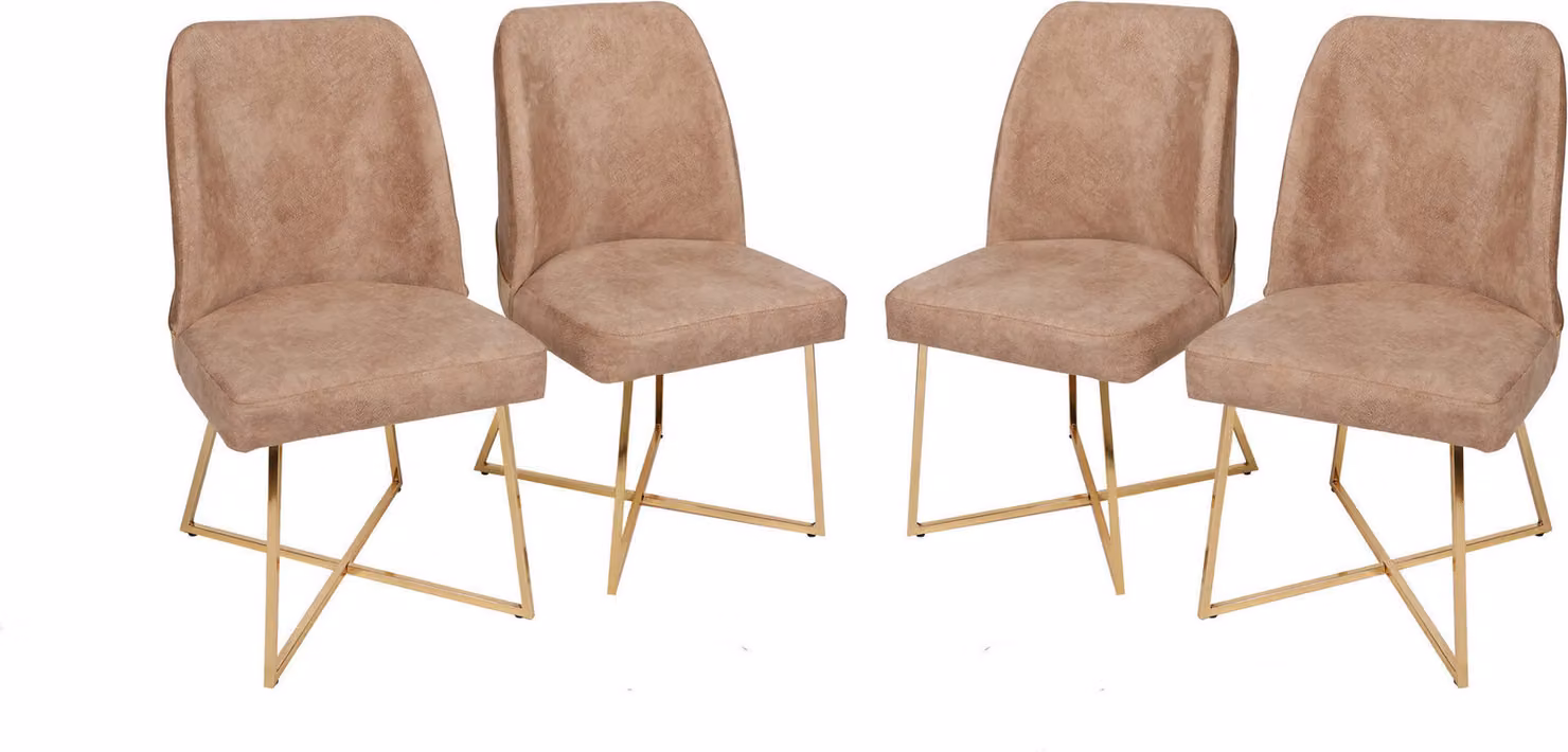 Skye Decor, Madrid- Madrid 135NMB, oro, sedie da ufficio, 90x50x49 cm, struttura: 100% metallo