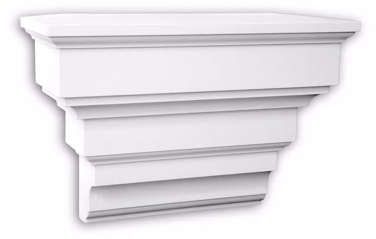 Console Profhome 483102 Cornice di facciata in stile toscano