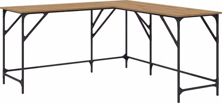 Scrivania Rovere artigianale 149 x 149 x 75 cm