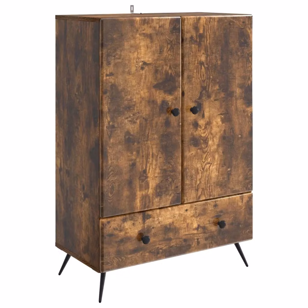 Credenza Buffet e Madia Design In in Rovere Fumo, L/P/H: 66 x 34,5 x 95 cm – 2