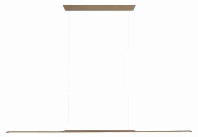 PAUL NEUHAUS Lampada a sospensione PURE Surface 160x25 regolabile in altezza 3000K bronzo 2302-97