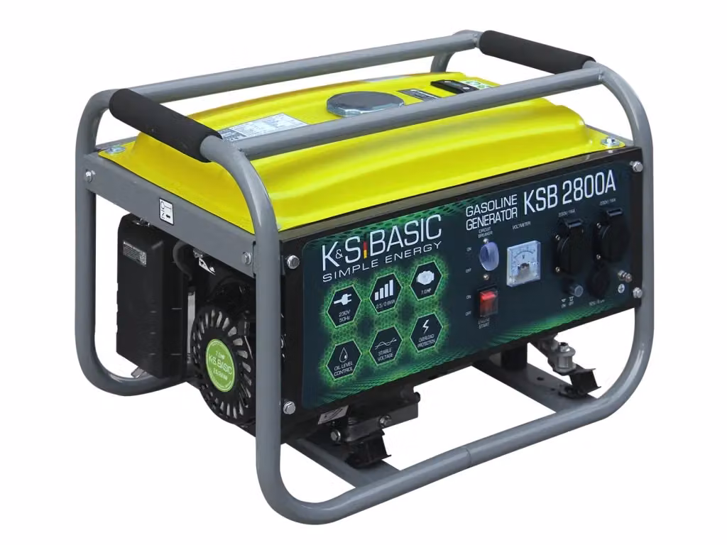 Generatore a benzina KSB KSB 2800A giallo 3.0 kW – 2