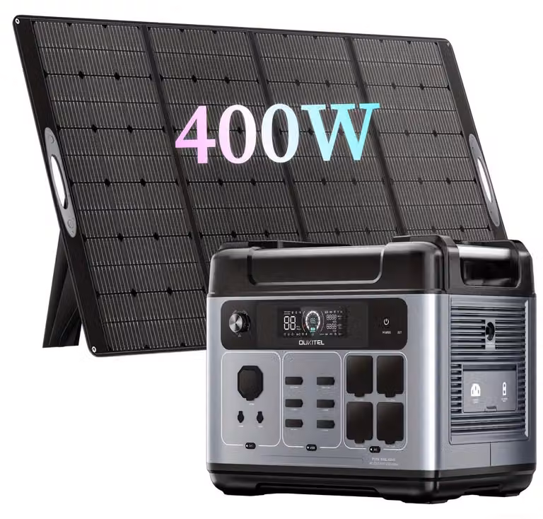 Centralina di alimentazione a energia solare - Generatore solare - Gruppo di continuità - Batteria per campeggio - Centrale elettrica portatile