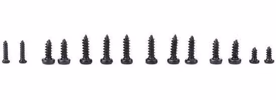 Set di mini viti in acciaio inossidabile - per piccole riparazioni - 1000 pezzi - argento