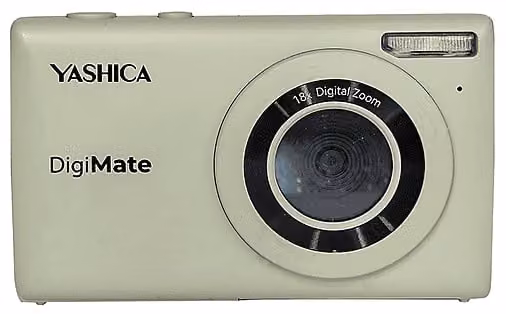 Fotocamera digitale compatta Yashica Digimate 8 megapixel colore Green Mint