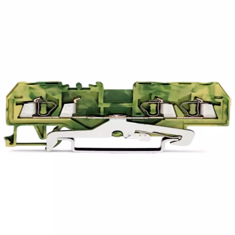 Gn/ye 0,08-2,5qmm Morsetto per filo protettivo - Morsetto di messa a terra a 1 polo 5mm 280-687