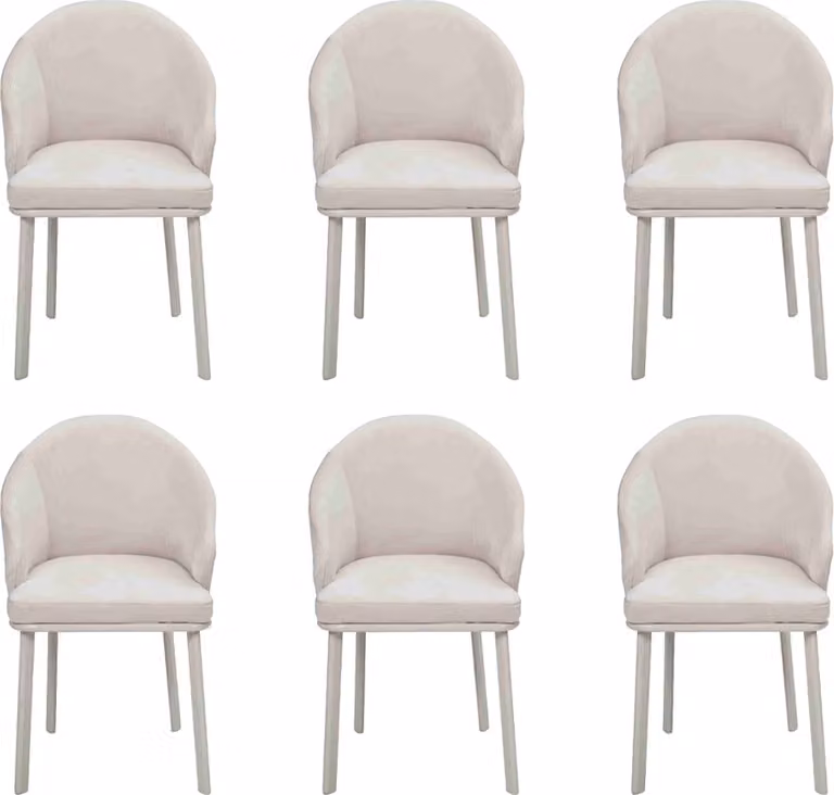 Esszimmerstuhl Weiß 6x Stühle Esszimmer Modern Stuhle Holz Design