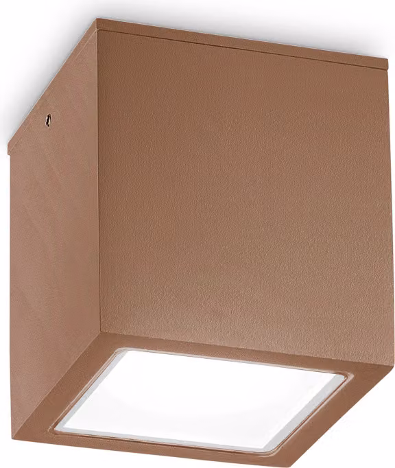 Plafoniera Moderna Techo Metallo Coffee 1 Luce Gu10 Small