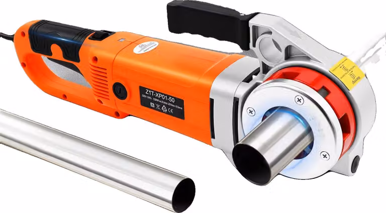Filettatrice elettrica per tubi, lega di alluminio, diametro tubo applicabile 21,9-59,6 mm, potenza 2300 W, certificata CE, velocità a vuoto 26 giri/min