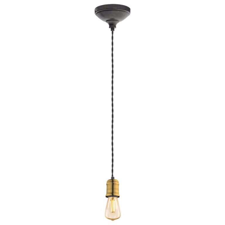 Lampada a sospensione Yorth color oro Eglo 32537