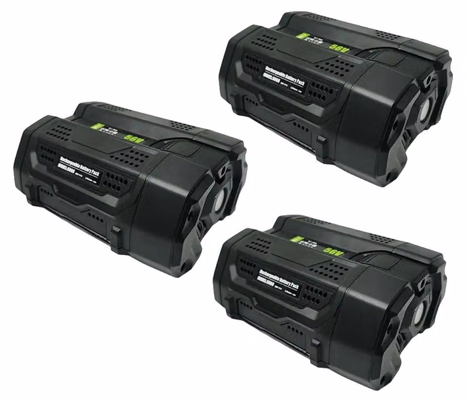 Batterie di ricambio, capacità 8000mAh, compatibili con diversi modelli, 56V 8000mAh - confezione da 3 pezzi