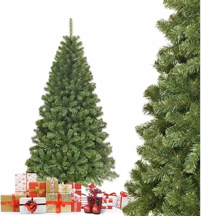 Albero di Natale artificiale, abete con supporto in metallo, albero di Natale 928 suggerimenti