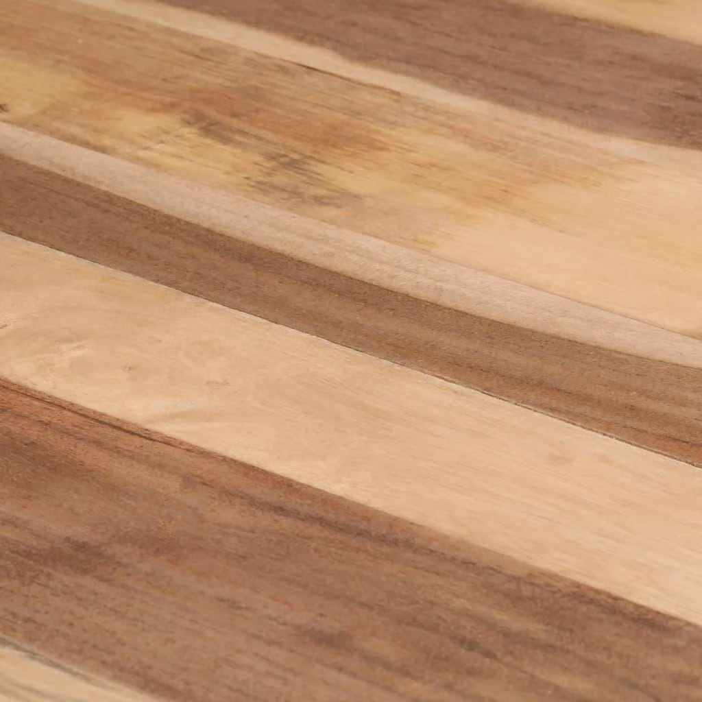 vidaXL Tavolo da pranzo 140x70x75 cm in legno massiccio con finitura in palissandro