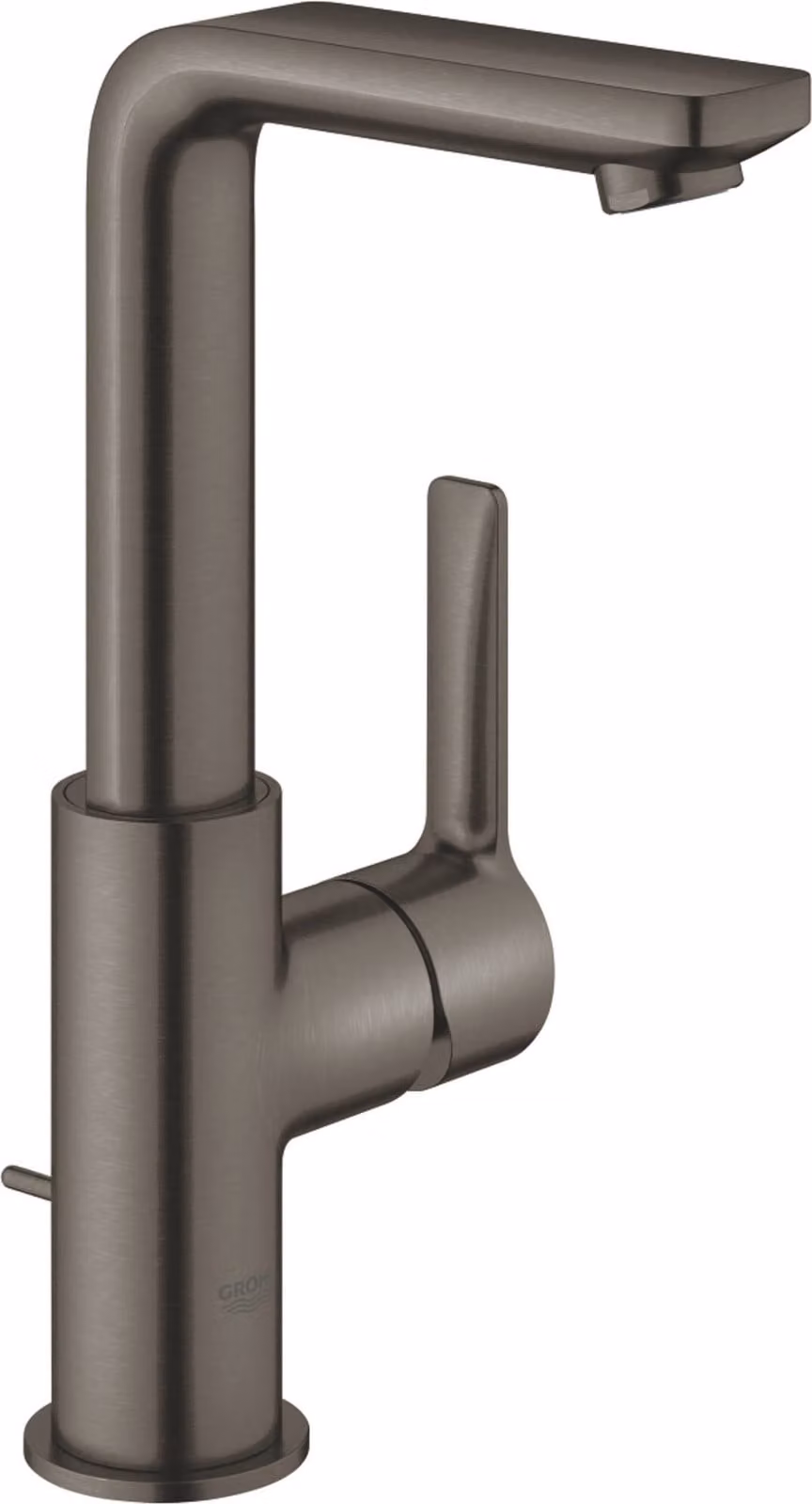 Grohe Lineare Mitigeur monocommandé pour lavabo, L-Size, vidage à tirette, orientable, saillie 113mm, 23296AL1, 23296AL1