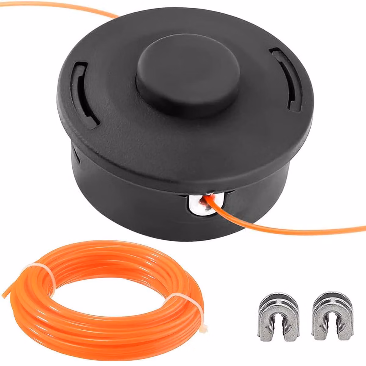 Set di cucchiai in silicone - Set da 2 - Cucchiai neri