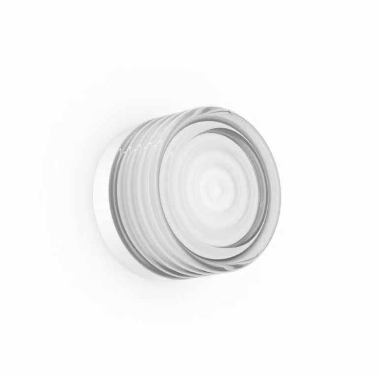 Wever & Ducré Lighting Applique da parete Hajo, dimmerabile, Bianco / Opale, Bagno, Vetro, Moderno, Applique