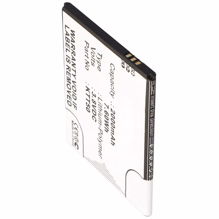 Batteria adatta per KAZAM Tornado 2, Tornado 2 5.0 Batteria KTT50, KTT50-GHABD002643