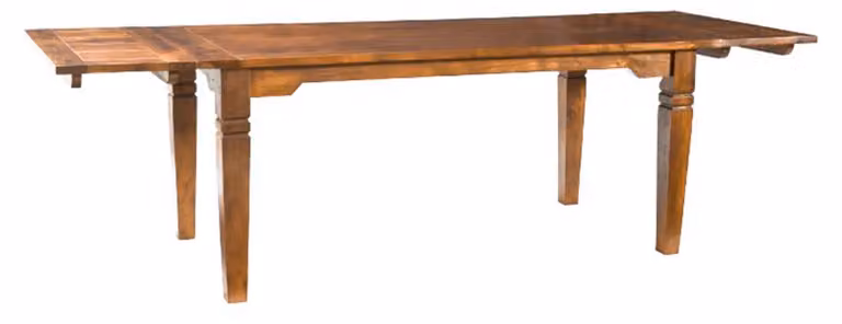 MASSIVMOEBEL24 | tavolo da pranzo in legno di Acacia 140x90x76 miele dorato laccato OXFORD #0119